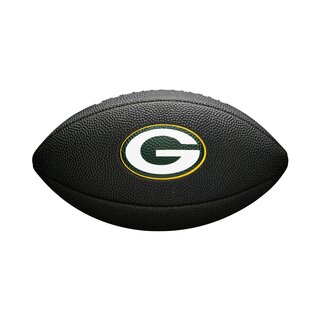 Wilson NFL Green Bay Packers Logo Mini Football black