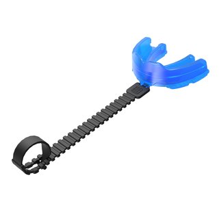 makura LITHOS Convertible Mouthguard with Detachable Strap, Senior - blue
