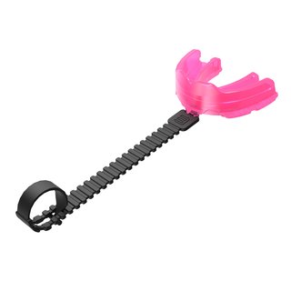 makura LITHOS Convertible Mouthguard with Detachable Strap, Senior - pink