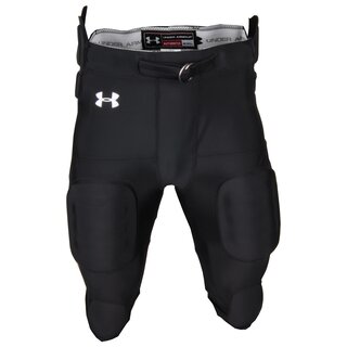 Under Armour 7 Pad All in one Integrated Pant, Footballhose - schwarz Gr. M