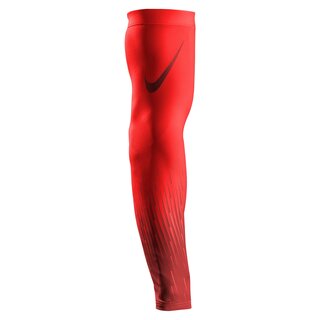 Nike Pro Flood Sleeve, Arm Sleeve, Arm Guard, 1 piece - red/dark red S/M