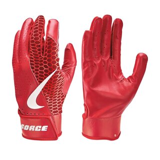 Nike Force Edge Kunstleder Baseball Handschuhe, Batting Gloves