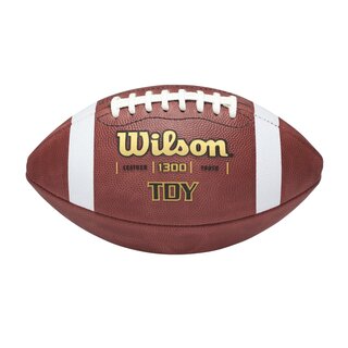 Wilson TDY Youth Leather Football, Youth and Women Ball, Game Ball