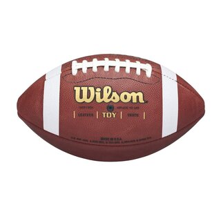 Wilson TDY Youth Leather Football, Youth and Women Ball, Game Ball