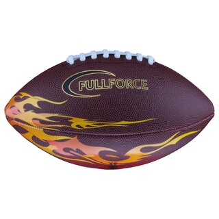 Full Force American Football Senior Recreation and Training Ball FLAME