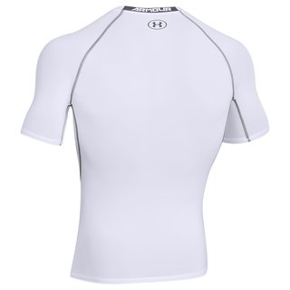 Under Armour Mens Compression Short-Sleeved T-Shirt  white 3XL