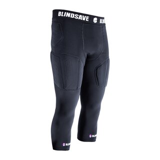 BLINDSAVE 3/4 Tights Pro +, 5 Pad Underpants - black S