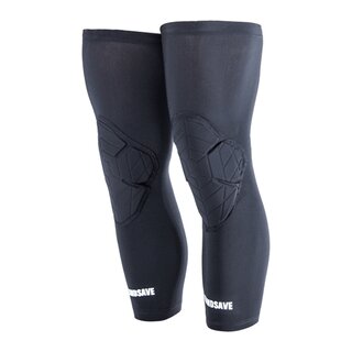 BLINDSAVE Knee Pads; Knie Sleeves, 1 Paar - schwarz Gr. XS
