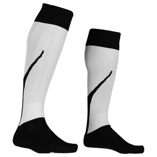 American Sports Football Socks Horns, knee length - white/black