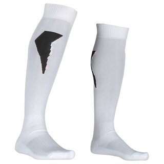 American Sports Football Socks Thunder, knee length - white/black