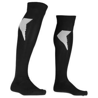 American Sports Football Socks Thunder, knee length - black/white