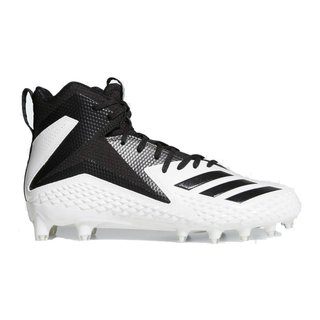 adidas Freak X Carbon Mid American football lawn shoes - white/black size 8 US