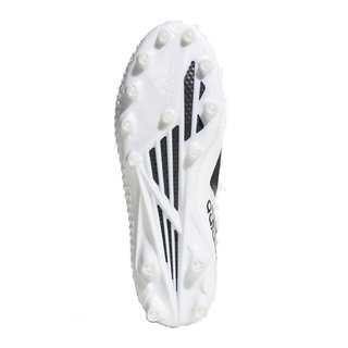 adidas Freak X Carbon Mid American Football Rasen Schuhe - wei/schwarz Gr. 11 US