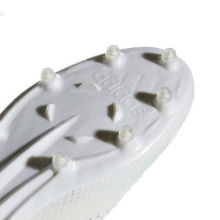 adidas Adizero 5-Star 7.0 American Football Lawn Shoes - white/black size 14 US
