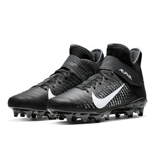 Nike Alpha Menace Pro 2 Mid American Football Rasen Schuhe - schwarz Gr. 12.5 US