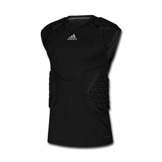 adidas Alphaskin Force 5 Pad Sleeveless Shirt - schwarz Gr. S