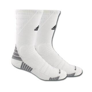 adidas Alphaskin Maximum Cushioned Crew Socks - white size L