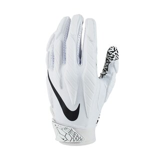 Nike Superbad 5.0 American Football Handschuhe - wei Gr. M