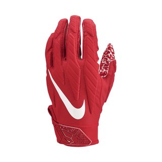 Nike Superbad 5.0 Design 2019 American Football Gloves - red size 2XL
