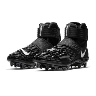 Nike Force Savage Elite 2 TD Football Turf Cleats, Wide - black size 10 US