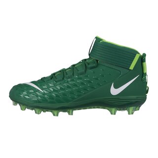 Nike Force Savage Pro 2 American Football Turf Cleats - green size 9.5 US