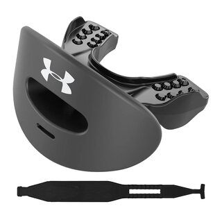 Under Armor Air Mouthguard with Detachable Strap - black