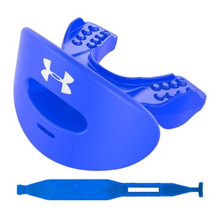 Under Armor Air Mouthguard with Detachable Strap - royal blue