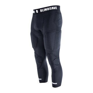 BLINDSAVE 3/4 Tights with Full Protection, 6 Pad Unterhose