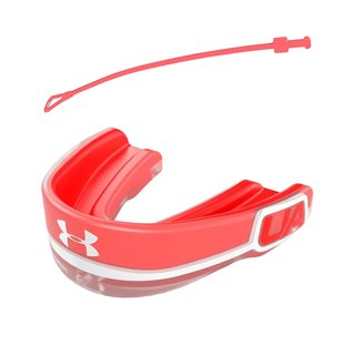 Under Armor Gameday Armour PRO Mouthguard with Strap - red