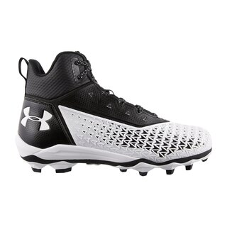 Under Armour Hammer MC Mid American Football Turf Shoes - black size 9.5 US