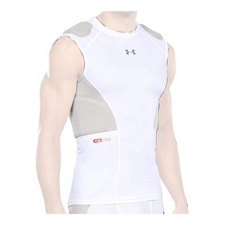 Under Armour Gameday Armour 5 Pad Top - wei Gr. M