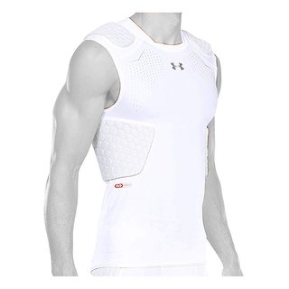 Under Armour Gameday Armour PRO 5 Pad Top - wei Gr. S