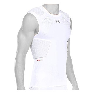 Under Armour Gameday Armour PRO 5 Pad Top - white size 2XL