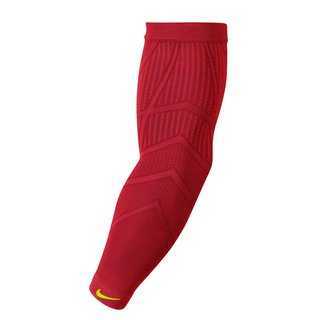 Nike Pro Hyperwarm Sleeve, Arm Sleeve, Arm Guard, 1 piece - red size S/M