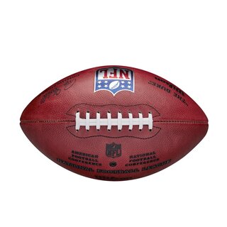 Wilson Football NFL Game Ball The Duke, Brown, Senior