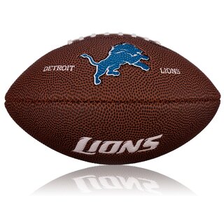 Wilson NFL Mini Detroit Lions Logo Football