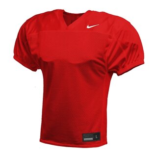 Nike Stock Recruit Practice Football Jersey - red size S