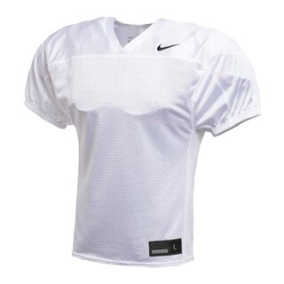 Nike Stock Recruit Practice Football Jersey - white size S
