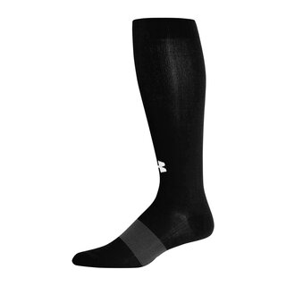 Under Armor knee length socks new design - black size L