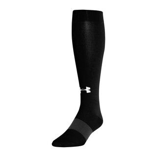 Under Armor knee length socks new design - black size XL