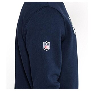New Era NFL Team Logo Crew Sweatshirt Seattle Seahawks navy