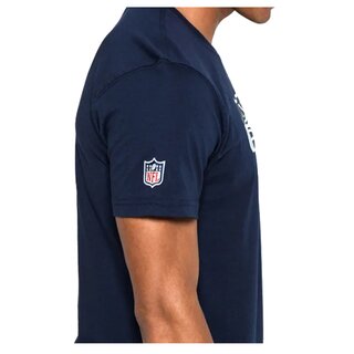 New Era NFL Team Logo T-Shirt New England Patriots navy - Gr. L