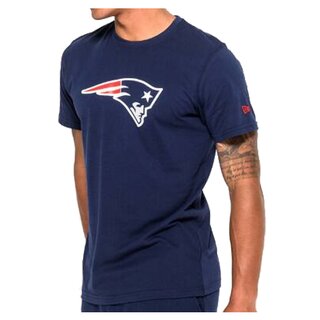 New Era NFL Team Logo T-Shirt New England Patriots navy - Gr. 2XL