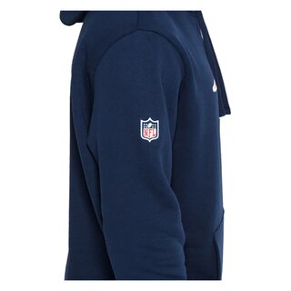 New Era NFL Team Logo Hoodie New England Patriots navy - Gr. 2XL