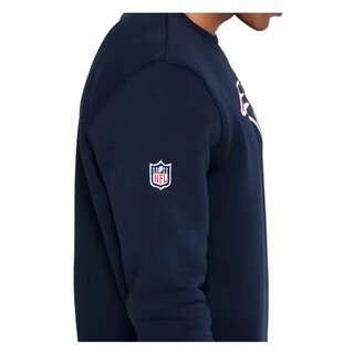 New Era NFL Team Logo Crew Sweatshirt New England Patriots navy - 2XL