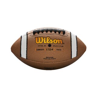Wilson GST 1784 TDY Composite Football, braun, Youth
