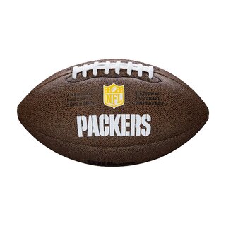 Wilson NFL Team Logo Composite Football Green Bay Packers