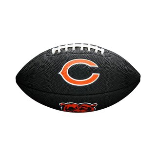 Wilson NFL Chicago Bears Logo Mini Football schwarz