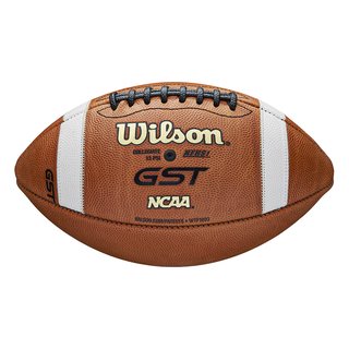 Wilson GST1003B Official Leather Football, Senior, Game Ball