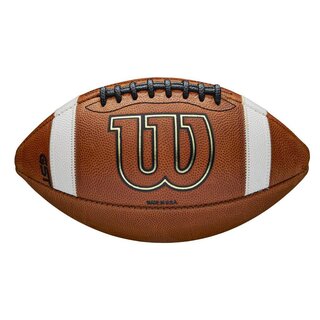 Wilson GST1320B Youth Leather Football, Game Ball